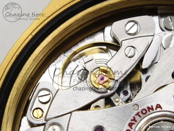 0219 Daytona 116508 QF 1:1 Best Edition YG Black Dial on YG Bracelet SH4130 V3 (Gain Weight) Tailored 1720